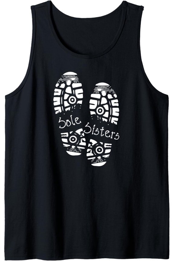 Womens Running Sole Sisters Ladies Marathon Race Day Team Tank Top Size S-3XL