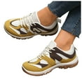 thumbnail image 1 of Womens Running Tennis Shoes 2025 2026 Spring Fall Color Block Casual Non Slip Hiking Tennis Fashion Sneakers, 1 of 7