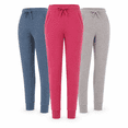 thumbnail image 1 of DARESAY Women’s Fleece Jogger Sweatpants 3-Pack with Pockets, Soft Casual Lounge & Workout Pants with Elastic Waist and Ribbed Cuffs, Sizes S–XXL, 1 of 8