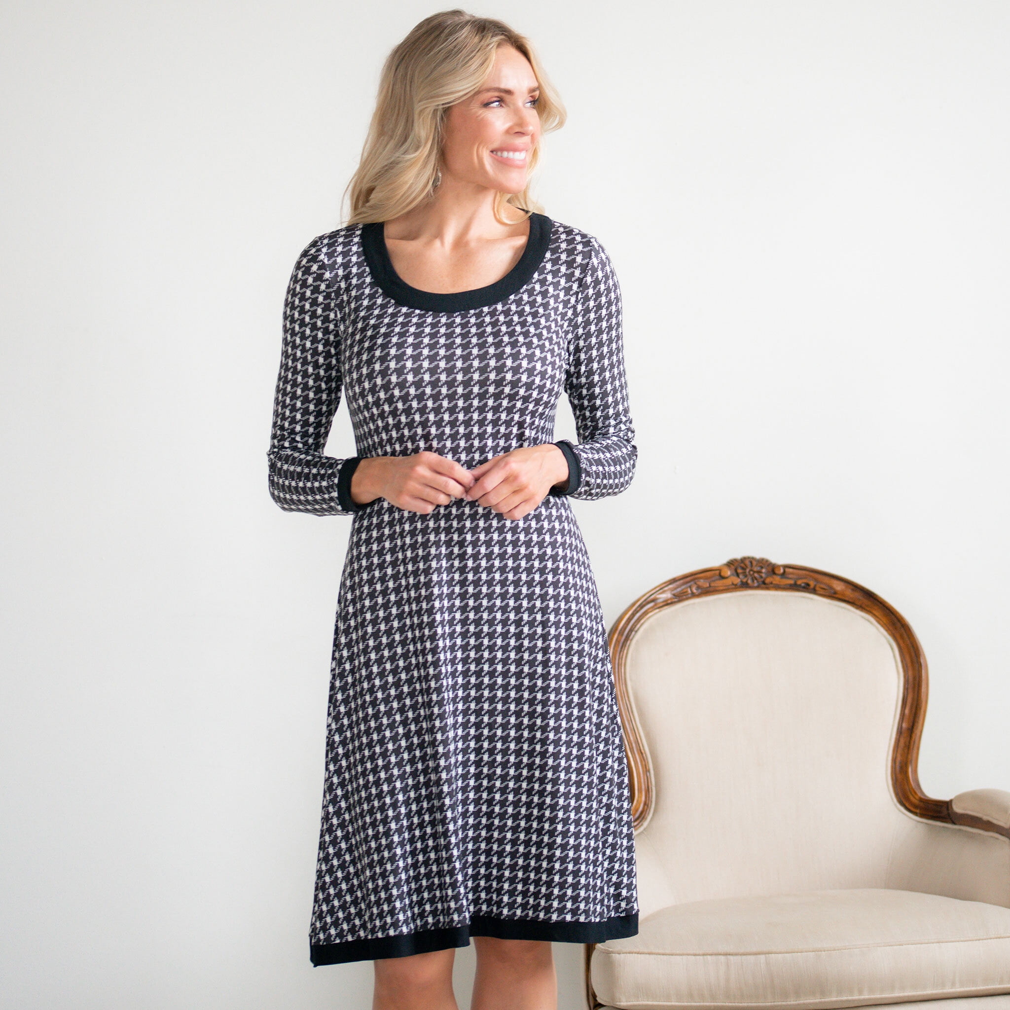 brushed jersey dress Karen Millen Ruched Detail Brushed Textured Jersey Midi Dress in Black