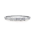 thumbnail image 1 of Womens S925 Sterling Silver Ring With Micro Set Diamonds Gold Plated Inlaid Gemstones For Her Anniversary Band, 1 of 5