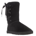 thumbnail image 1 of Womens SC35 Aliciah Lace Up Snow Boots - Black, 1 of 6