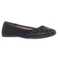 thumbnail image 1 of Womens SC35 Angelynn Rhinestone Sparkle Ballet Flats, Black, 8.5 US, 1 of 6