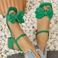 thumbnail image 1 of Womens Sandals Beach, Xunlbb Fashion Women Casual Round Head Comfy Slippers Beach Casual Slippers Shoes(Green,Size:40), 1 of 9