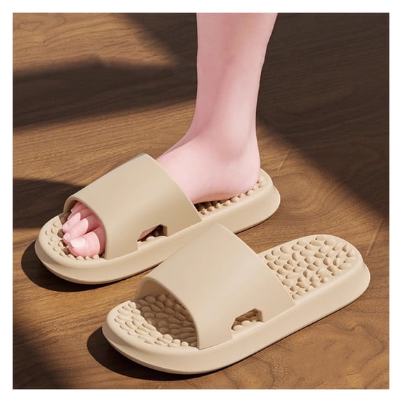 Womens Sandals Foot Massage Slippers Summer Unisex Sandals Slides for Shower Indoor,Massage Slippers Shoes Reflexology Sandals Gift for Ladies Girls