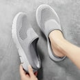thumbnail image 1 of Womens Sandals In-Store,AXXD Women's Shoes Summer Fabric Flat Sandals Comfy Outdoor Peep Toe Letter Color Block Platform Slippers for Women'S Easter Outfits Gray 6.5, 1 of 9