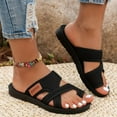 thumbnail image 1 of Womens Sandles Comfortable Flat Sandals Hollow Mesh Dressy Summer Sandal, 1 of 8