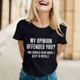 thumbnail image 1 of Womens Sarcastic T Shirts With Funny Sayings Novelty Graphic Tees For Women Medium Pack Exercise Shirt Women Loose Womens T Shirt Short Sleeve T Shirt Women Womens T Shirts Multiple Pack Shirt Women, 1 of 4