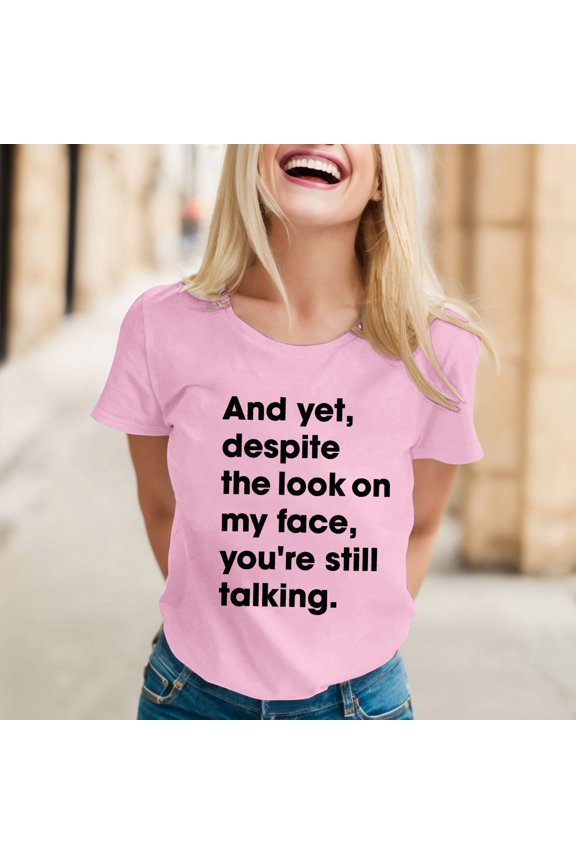 Womens Sarcastic T Shirts With Funny Sayings Novelty Graphic Tees For Women Womens Oversized Tee Space Apparel Long T Shirts for Leggings for Women Stretch Shirt Woman Tees Woman Summer Tops Solid T