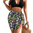 thumbnail image 1 of Womens Sarong Bikini Swimsuit Cover Up - Ladies Beach Bathing Suits Wrap - Toucan - M, 1 of 5
