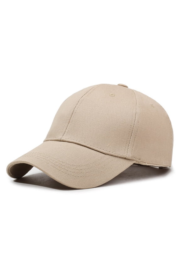 Womens Satin Lined Baseball Cap Vintage Satin Inner Strapback Hat Unisex Adjustable Sports Sun Visor Cap Khaki
