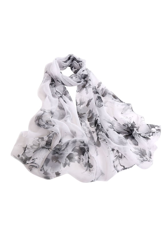 Womens Scarf Fashion Long Printing Soft Ladies Scarves Wrap Peach Summer Winter Fall Shawl Wraps Scarfs