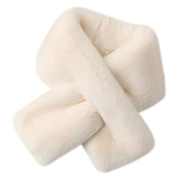 Womens Scarf Fuzzy Scarves Cold Weather Large Scarves Thick Warm Fluffy Scarves Soft Winter Scarf WH2 One Size
