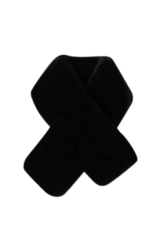 Womens Scarf Fuzzy Scarves Cold Weather Large Scarves Thick Warm Fluffy Scarves Soft Womens Scarves Black One Size