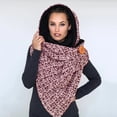 thumbnail image 1 of Womens Scarf Neck Warm with Hood Fashion Winter Women Button Soft Wrap Casual Warm Scarves Shawls Warps, 1 of 3