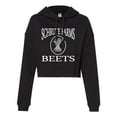 thumbnail image 1 of Womens Schrute Farms Beets Cropped Hooded Sweatshirt, 1 of 1