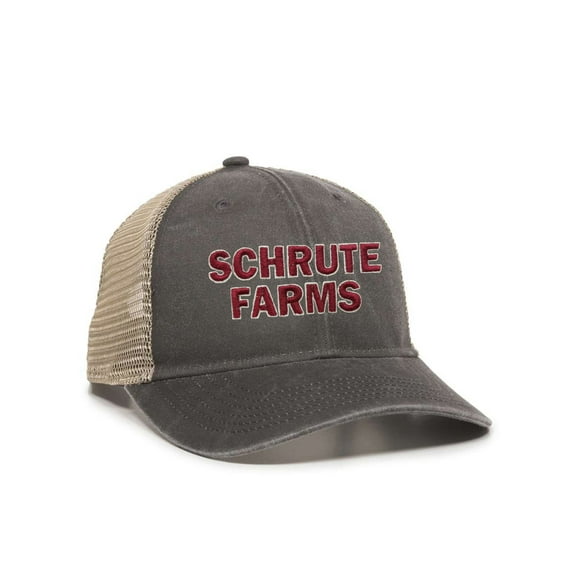 Womens Schrute Farms Ponytail Mesh Back Cap