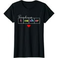 thumbnail image 1 of Womens Science Of Reading Reading Teacher T-Shirt, 1 of 3