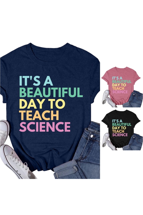 Womens Science Shirt Science Lover Tshirt Science Tee Top Short Sleeve T Shirts for Women