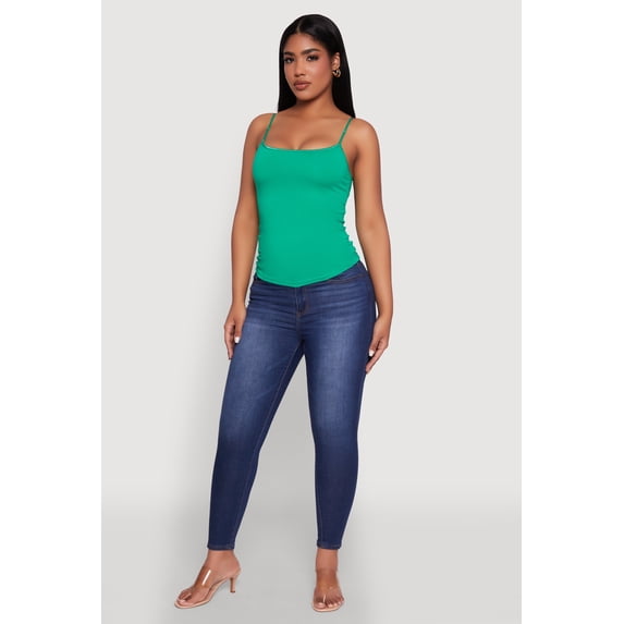 Women's Scoop Neck Shelf Bra Cami