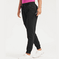 thumbnail image 1 of Womens Scrub Pants Soft Stretch Yoga Style Summer Pants with Pockets Plus Size Slim Fit Jogger Scrubs Pants for Women Tall Black 2XL, 1 of 7