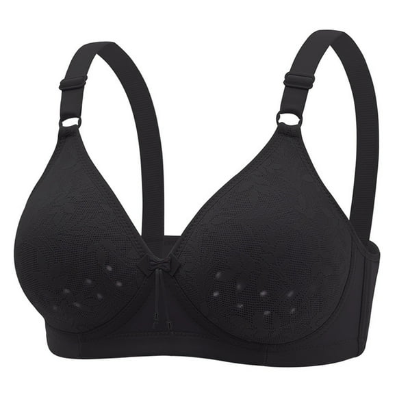 Womens Seamless Bra No Underwire Buttery Soft Wireless Sports Gym Support Comfort Padded Underwear