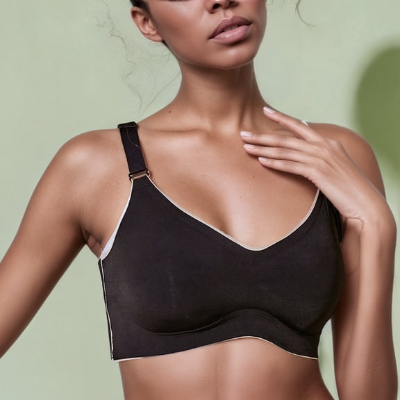 Womens Seamless Bra No Underwire Comfort Push Up Bras Buttery Soft Wireless Bralette Full Coverage Sport Everyday Bra