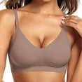 thumbnail image 1 of Womens Seamless Bra No Underwire Comfort Push Up Bras Wireless Bralette Full Coverage Sport Everyday Bra Womens Bras No Underwire Push up Thin Sports Bra Pack Bras for Women Women S Bras Women Support, 1 of 4