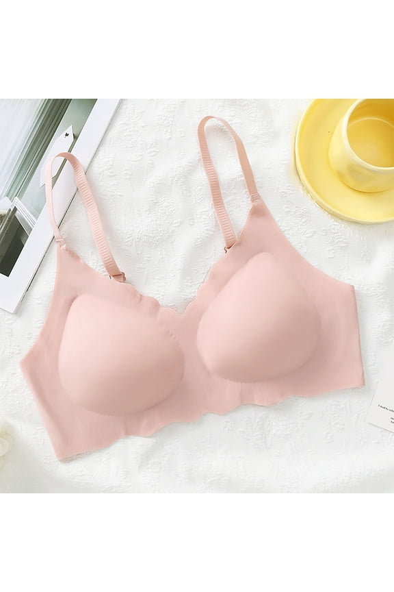 Womens Seamless Bras ABC Cup No Underwire Bralettes for Women Push Up Lightweight Comfortable Bra