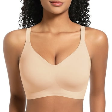 Womens Seamless Bras No Underwire Push Up Bralettes Full Coverage Comfort Wireless Bra Convertible T Shirt Bras