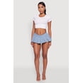 thumbnail image 1 of Women's Seamless Crew Neck Cropped Top, 1 of 5