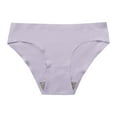 thumbnail image 1 of Womens Seamless Hipster Underwear No Show Comfort Soft Stretch Panties Everyday Wear Breathable Fabric Ladies Basic Underpants, 1 of 2