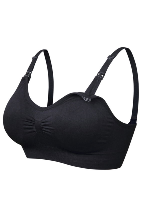 Womens Seamless Maternity Nursing Bra Wire-Free Nursing Bra Sleeping Nursing Bra Wirefree Breastfeeding Maternity Bralette