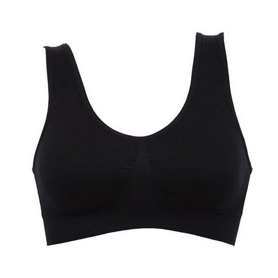 Womens Seamless Pullover Bra, Fitness Bras, Breathable Underwear Sport Bras