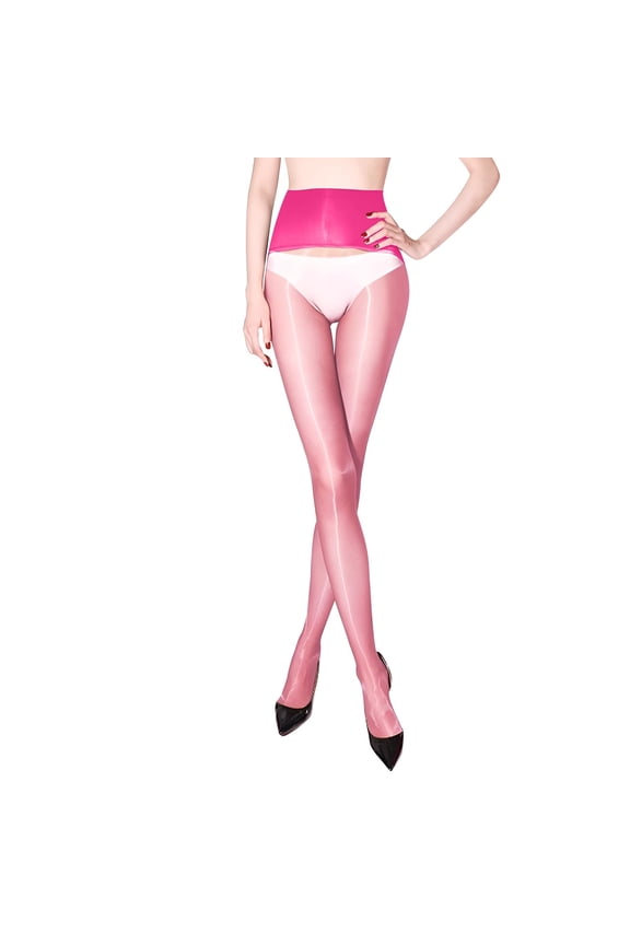 Womens Seamless Ribbed Sheer Tights Ultra Soft Stretchy All Day Comfort Invisible Under Clothing