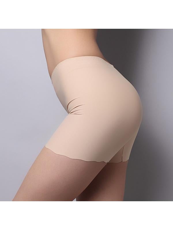 Womens Seamless Safety Panties Under Skirt Knickers Mini Dress Underwear  Shorts 