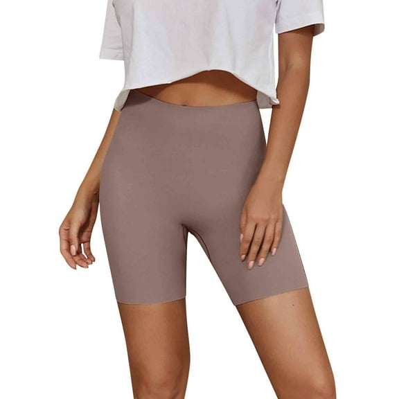 Womens Seamless Shaping Boyshorts - Tummy Control Underwear, Light Compression, All Seasons