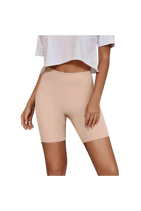 Womens Seamless Shaping Boyshorts - Tummy Control Underwear, Light Compression, All Seasons