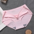 thumbnail image 1 of Womens Seamless Underwear Full Coverage No Show Hipster Panties Sexy Stretchy Invisible Briefs Bikini Lingerie, 1 of 5