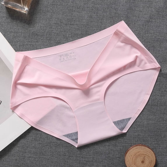 Womens Seamless Underwear Full Coverage No Show Hipster Panties Sexy Stretchy Invisible Briefs Bikini Lingerie