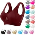 thumbnail image 1 of Womens Seamless Wireless Bras Sports High Support Sports Bra Wirefree Yoga Bra for Women, 1 of 3