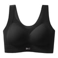 thumbnail image 1 of Womens Seamless Wireless Supportive Bras Push Up Comfort Soft No Underwire Full Coverage T-Shirt Bra Plus Size, 1 of 6