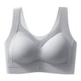 thumbnail image 1 of Womens Seamless Wireless Supportive Bras Push Up Comfort Soft No Underwire Full Coverage T-Shirt Bra Plus Size, 1 of 7
