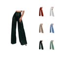 thumbnail image 1 of Womens Sequin Pants 2026 Trendy Sequin High Waisted Flowy Loose Wide Leg Shiny Rave Pants, 1 of 6