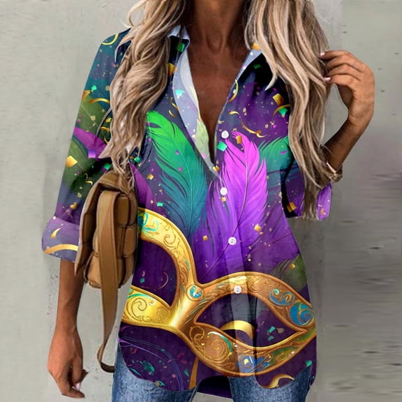 Womens Sequin Print Tops V Neck Sparkly Glitter Blouses Loose Long Sleeve Holiday Evening Party Shiny Shirts 2 Shirts for Women Womens Cool Dry Women V Neck Short Sleeve Hiking Short Sleeve Women