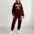 thumbnail image 1 of Womens Sets 2 Piece Outfits - Long Sleeve Hoodie With Sweatpants Set Matching Sets Women Clothing Fall Workout Sets for Women, 1 of 4