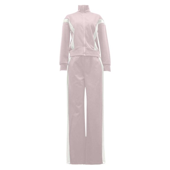 Womens Sets 2 Piece Outfits - Long Sleeve Sweatshirt With Sweatpants Set Womens Matching Sets Fall Workout Sets for Women