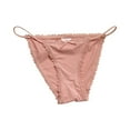 thumbnail image 1 of Womens Bow Lace Panties Low Waist String Stretch Thong Day of The Underwear Women, 1 of 4