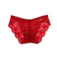 thumbnail image 1 of Womens Sexy Lace Underwear Sexy No Show Bikini Panties Ladies Hipster Stretch Underpants Silky Tactile, 1 of 2