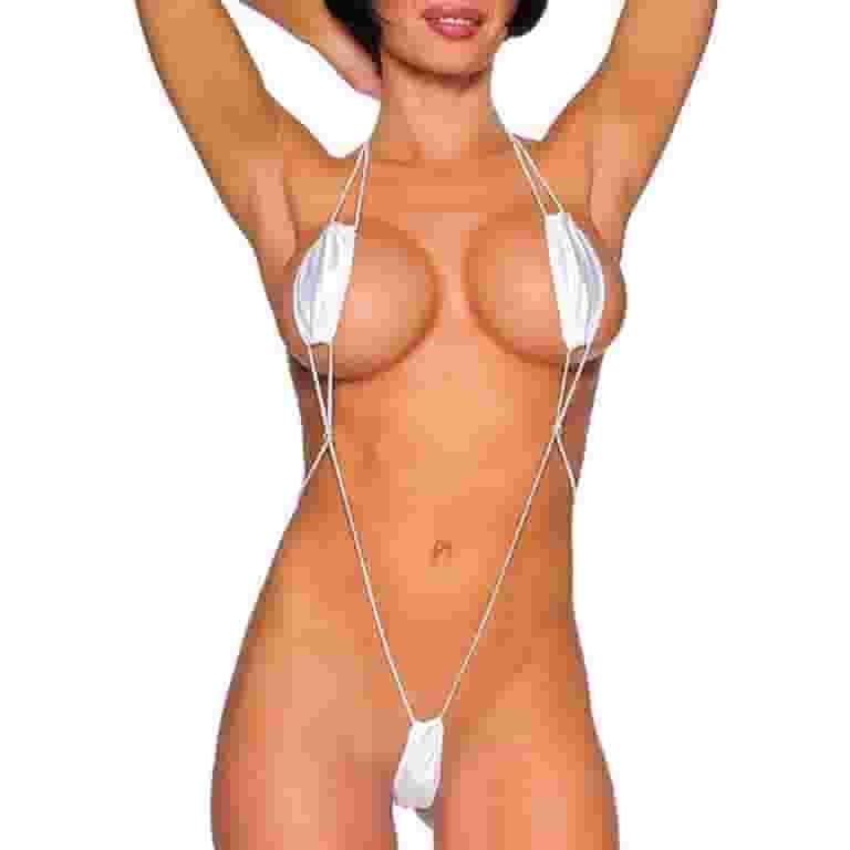 Womens Sexy One Piece Slingshot Swimsuit Adjustable G String Thong Bikini Sex Micro Thongs Underwear Teddy Lingerie(WH) - Walmart.com Womens Sexy One Piece Slingshot Swimsuit Adjustable G String Thong Bikini Sex Micro Thongs Underwear Teddy Lingerie(WH) - Walmart.com